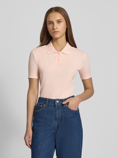 Calvin Klein Jeans Slim fit poloshirt met labeldetail Lichtroze - 4