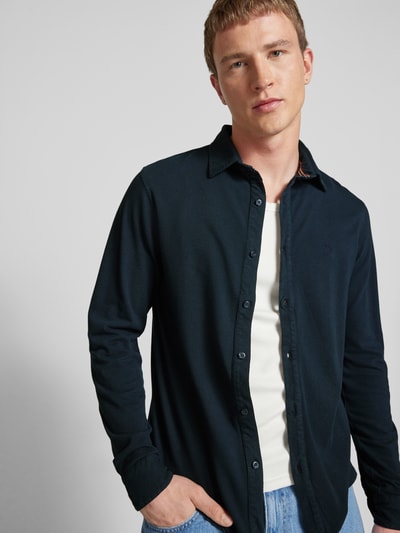 Superdry Vrijetijdsoverhemd met labelstitching Donkerblauw - 3