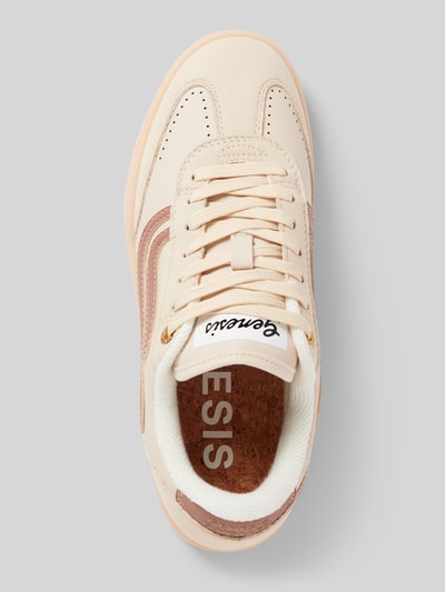 Genesis Sneaker mit Label-Print Modell 'G-Volley' Beige 3