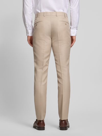 WILVORST Anzughose mit Bügelfalte und Eingrifftaschen Beige 5