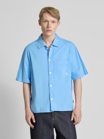 REVIEW Freizeithemd mit Knopfleiste Bleu 4