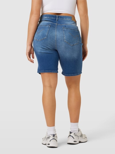 ONLY CARMAKOMA Szorty jeansowe PLUS SIZE z 5 kieszeniami Jeansowy niebieski 5