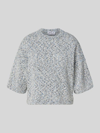 JAKE*S STUDIO WOMAN Strickpullover mit 1/2-Arm Eisblau 2