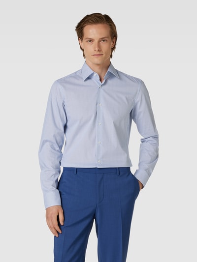 BOSS Slim Fit Slim fit zakelijk overhemd van BOSS, model 'Hank' Bleu - 4