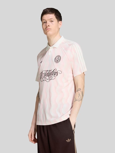adidas Originals Regular Fit Poloshirt mit Logo-Details Hellrosa 3