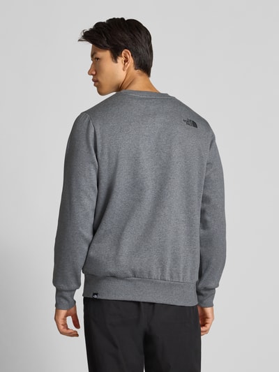 The North Face Sweatshirt mit Label-Print Mittelgrau Melange 5