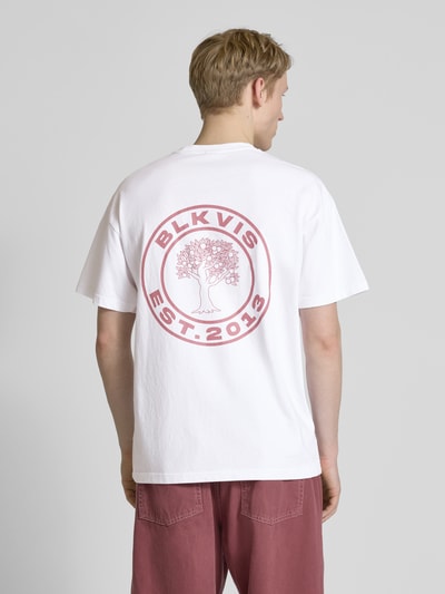 BLKVIS T-shirt met logoprint, model 'SOURCE' Wit - 5