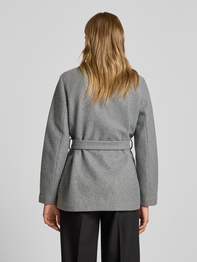 Only Regular Fit Kurzmantel mit Reverskragen Modell 'ALVILDA LIFE' Mittelgrau Melange 5