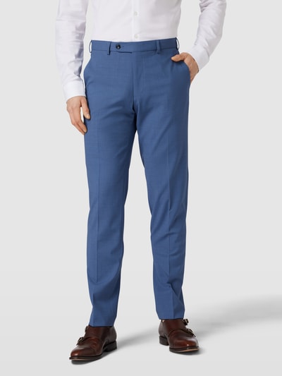 DIGEL Slim fit pantalon met knoopsluiting Blauw - 4