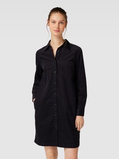 Marc O'Polo DENIM Knielange jurk met knoopsluiting Zwart - 4