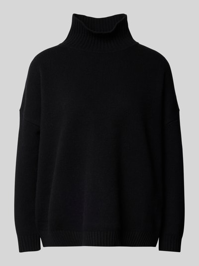 Weekend Max Mara Strickpullover mit Stehkragen Modell 'BORGIA' Black 1