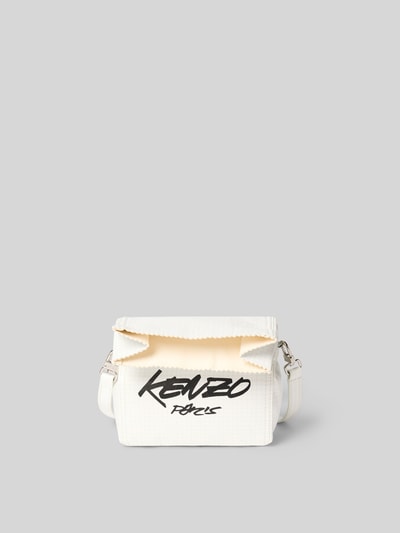 Kenzo Shoulder Bag mit Logo-Print Weiss 2