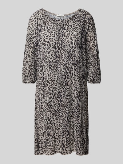 Christian Berg Woman Minikleid mit Animal-Print Sand 2