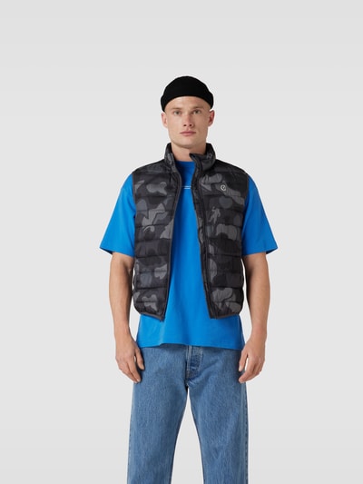 Billionaire Boys Club Steppweste mit Camouflage-Muster Black 4