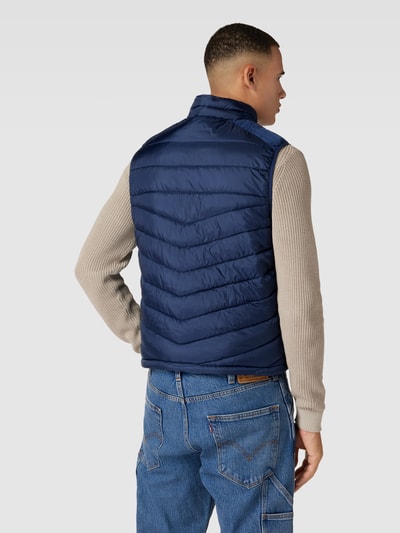 Jack & Jones Bodywarmer met opstaande kraag, model 'EHERO' Donkerblauw - 5