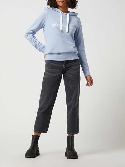 Tom Tailor Denim Hoodie aus Baumwolle  Hellblau 1