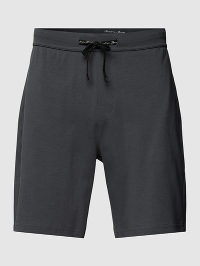 Christian Berg Men Shorts met elastische band Donkergrijs - 2