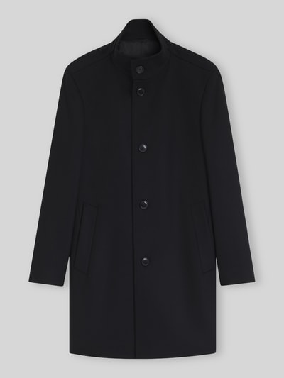 BOSS Wollmantel mit Kaschmir-Anteil Modell 'H-Hyde-SU-264' Black 2