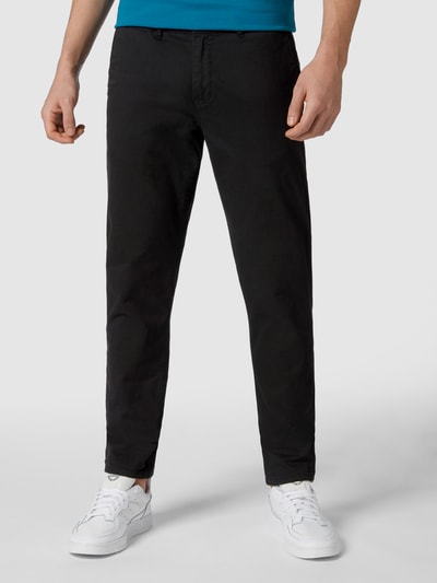 Scotch & Soda Super slim fit chino met stretch  Zwart - 4