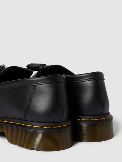 Dr. Martens Tassel loafer van leer met kwastje, model 'Adrian' Zwart - 3