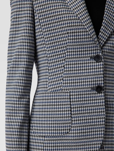 More & More Blazer met all-over motief Lichtgrijs - 3