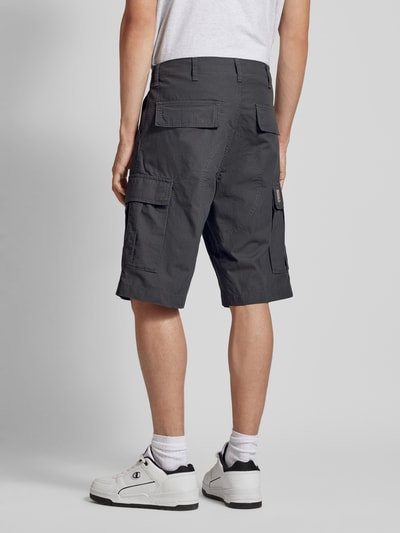 Carhartt Work In Progress Cargoshorts mit Knopf- und Reißverschluss Anthrazit 5