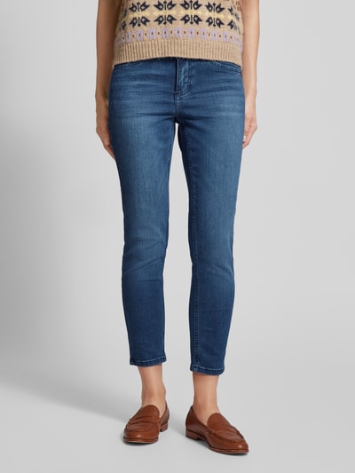 Angels Slim fit 7/8-jeans met elastische band, model 'ORNELLA SPORTY' Lichtblauw - 4