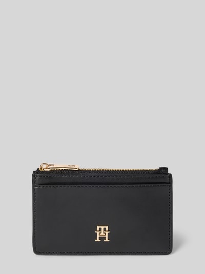 Tommy Hilfiger Portemonnaie mit Logo-Applikation Black 1