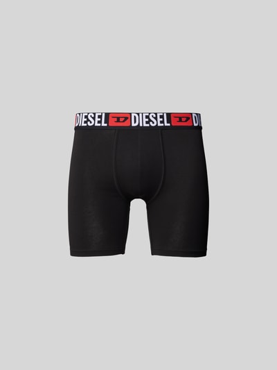 Diesel Boxershorts mit elastischem Logo-Bund Black 1