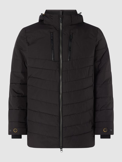 STOY Steppjacke mit abnehmbarer Kapuze Black 1