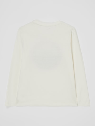 Tom Tailor Longsleeve mit Message  Offwhite 3