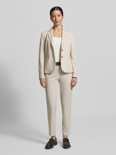 Christian Berg Woman Selection Broek met persplooien Zand - 1