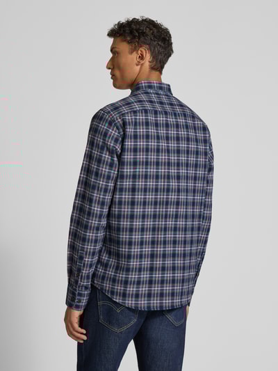 Lerros Freizeithemd mit Knopfleiste Dunkelblau 5