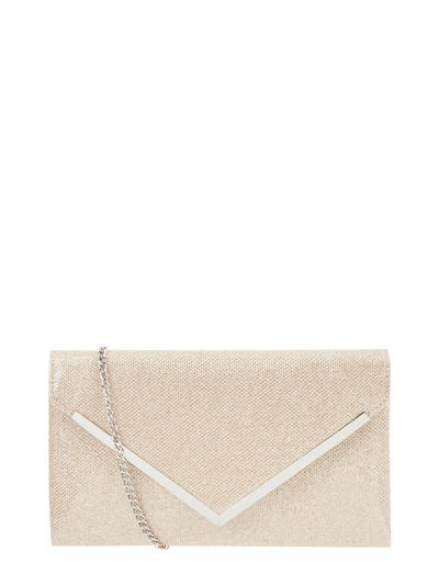 Jake*s Cocktail Kuvert-Clutch mit Kettenriemen Gold 1