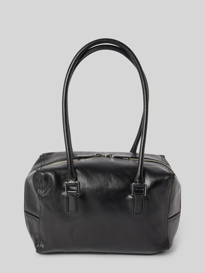 LIEBESKIND BERLIN Handtasche aus Leder mit Label-Detail Modell 'KAYLA' Black 4