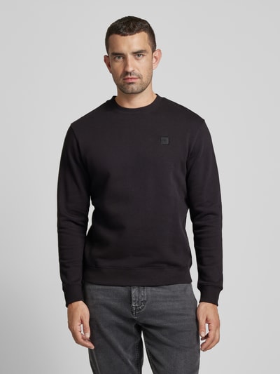 Scotch & Soda Sweatshirt met ribboorden Zwart - 4