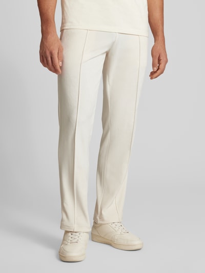 SERGIO TACCHINI Sweatpants mit elastischem Bund Modell 'SERGIO' Offwhite 4