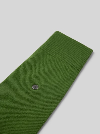 Burlington Socken mit Logo-Detail Modell 'Lord SO' Gruen 2