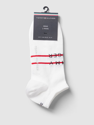 Tommy Hilfiger Sneakersokken met contraststrepen Wit - 3