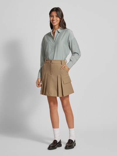 Vero Moda Oversize-Shirt mit langen Ärmeln Modell 'NORA' Schilf 1