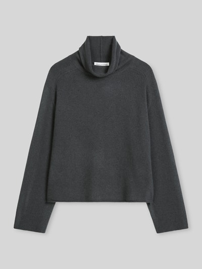 Marc O'Polo Rollkragenpullover mit überschnittenen Schultern Anthrazit 2
