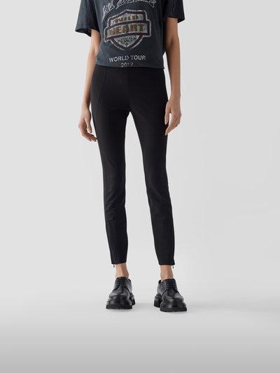 Theory Leggings mit Ziernähten Black 4