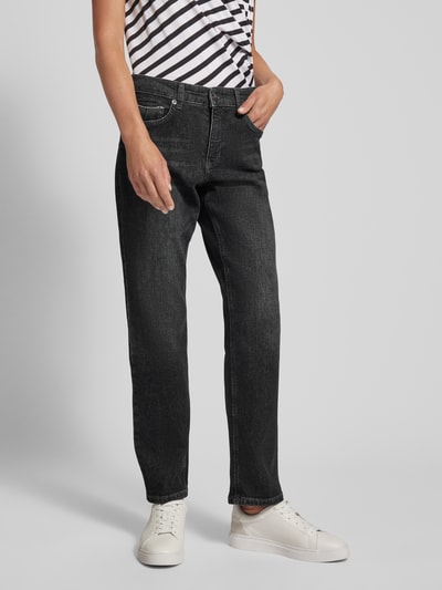 MAC Straight Fit Jeans mit Eingrifftaschen Anthrazit 4