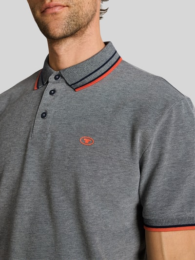 Tom Tailor Regular Fit Poloshirt mit Kontrastkragen Lind 3