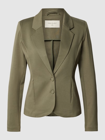 FREE/QUENT Blazer met reverskraag, model 'NANNI' Olijfgroen - 2