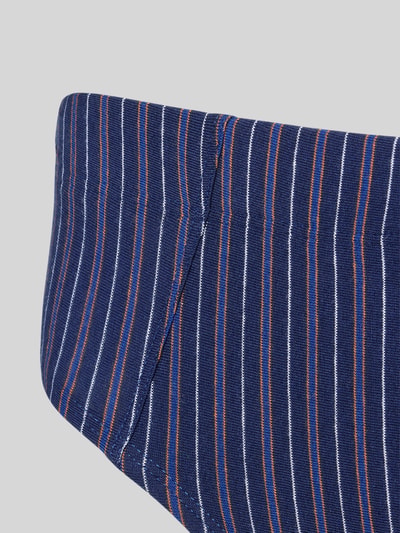 Produktfoto, Slim Fit Slips mit elastischem Bund im 3er-Pack von Schiesser, niebieskie paski, elastyczna bawełna, krój slim fit
