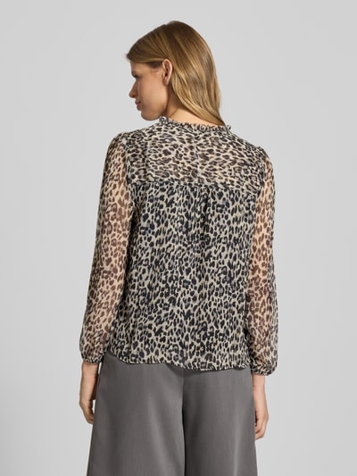 Only Bluzka o kroju regular fit z dekoltem w serek model ‘DITSY’ Czarny 5