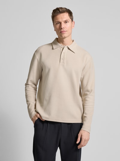 MCNEAL Poloshirt mit Polokragen Beige 4