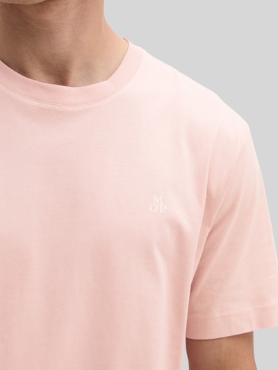 Marc O'Polo Regular Fit T-Shirt aus reiner Baumwolle Rose 3
