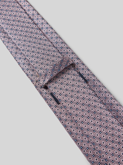 Willen Krawatte aus reiner Seide mit Label-Detail Rose 3